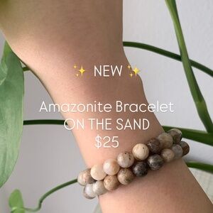 ✨ NEW ✨ ON THE SAND (Amazonite Bracelet) $25